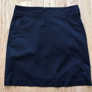 Banana Republic black suit skirt.